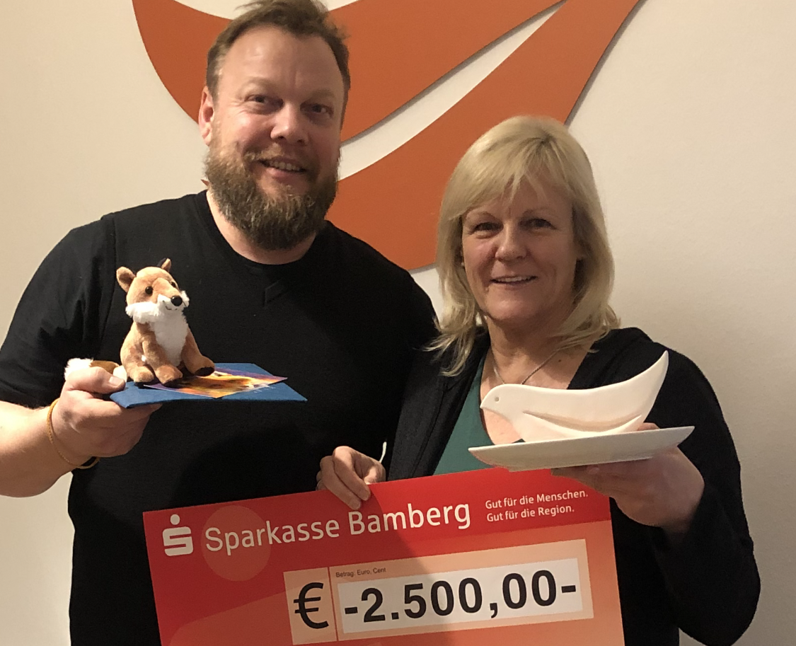 Palliativ-Portal aus Bamberg spendet 2.500 EURO