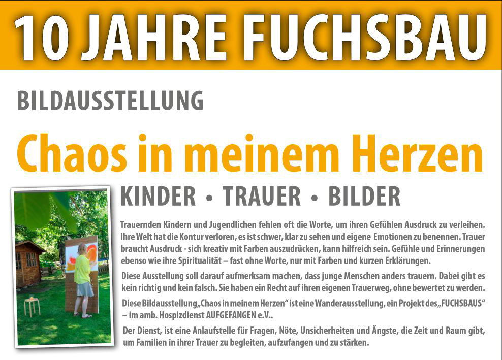 Bildausstellung „Chaos in meinem Herzen“