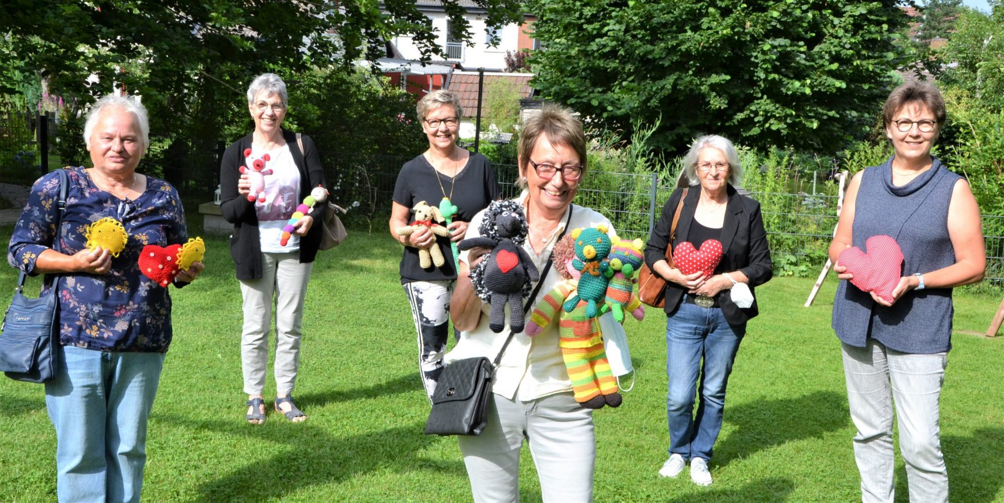 Handarbeitsgruppe zu Besuch im Fuchsbau
