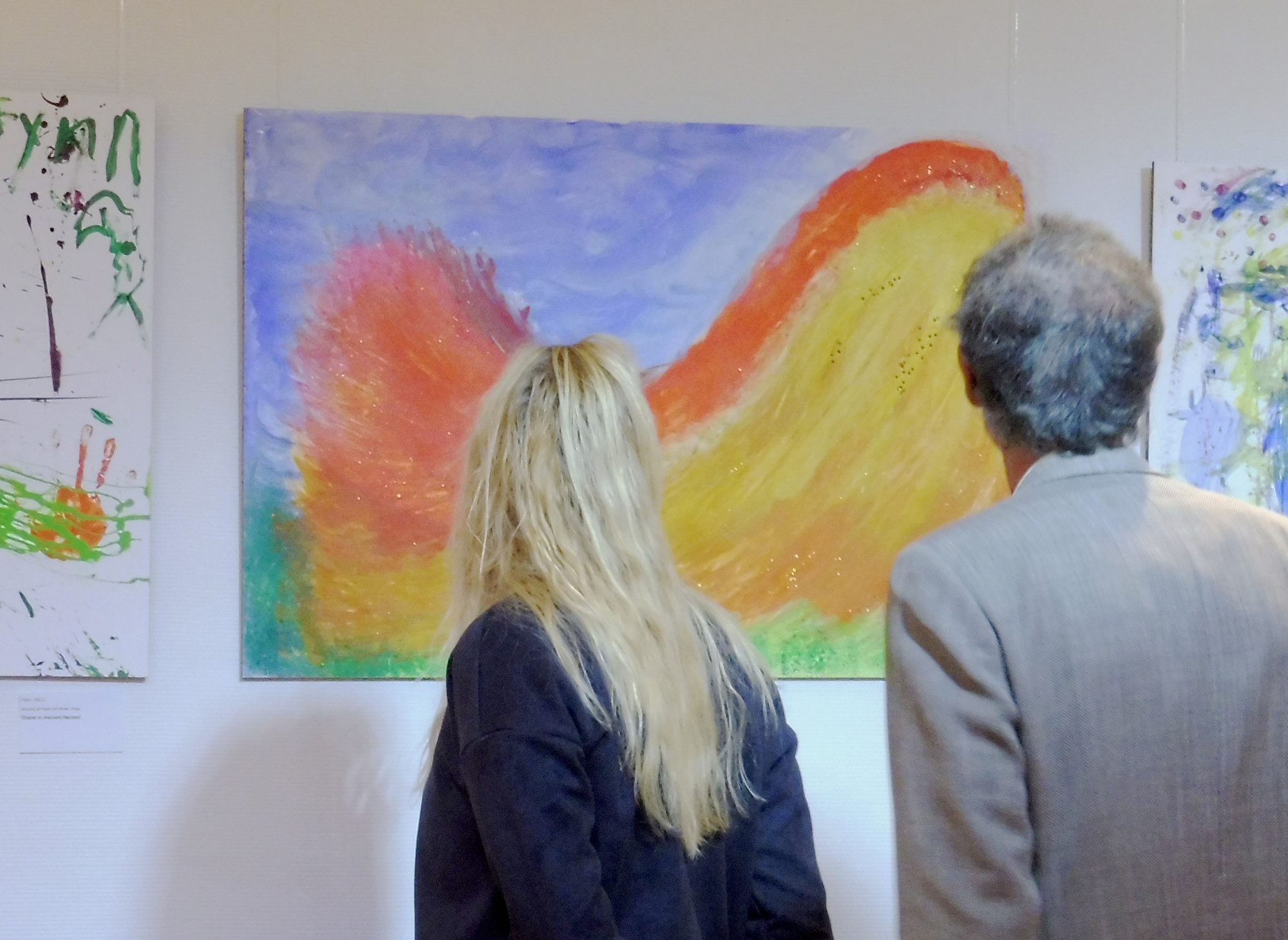 Vernissage im ka:Punkt: Bildausstellung „Chaos in meinem Herzen“