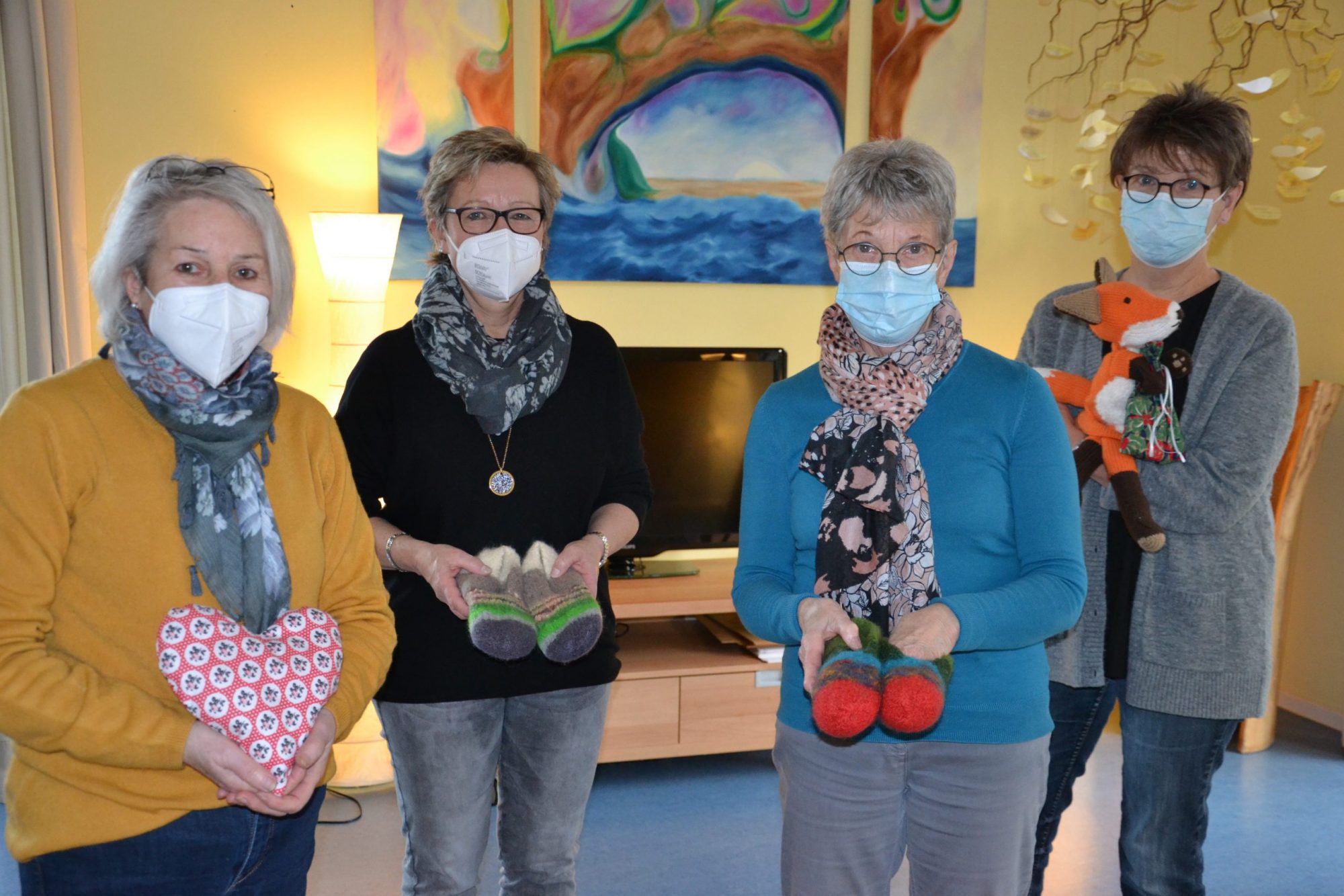 Herzen und Puschen für den Fuchsbau