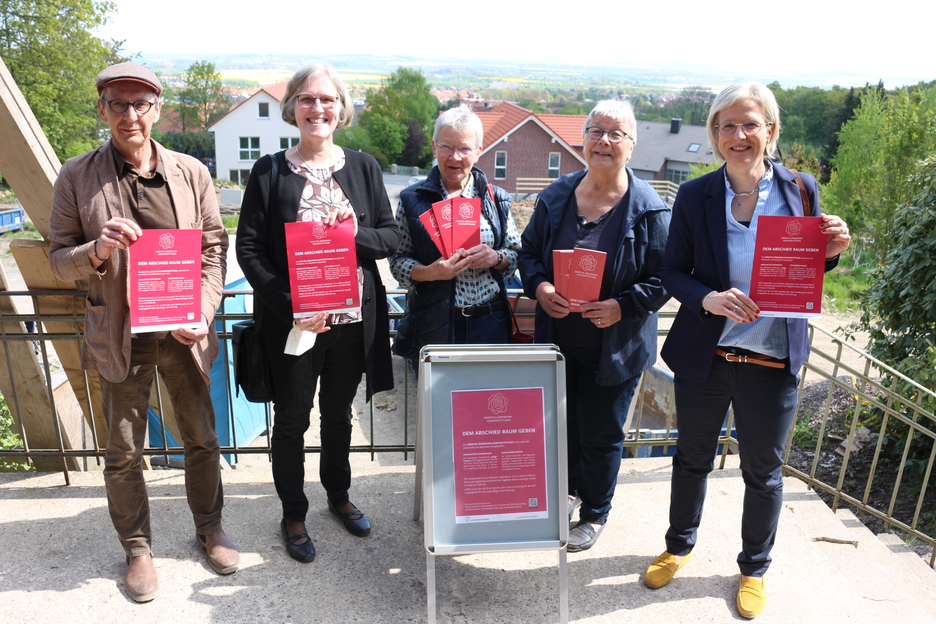 „Kerstin-Jünemann-Hospizstiftung“ unterstützt AUFGEFANGEN