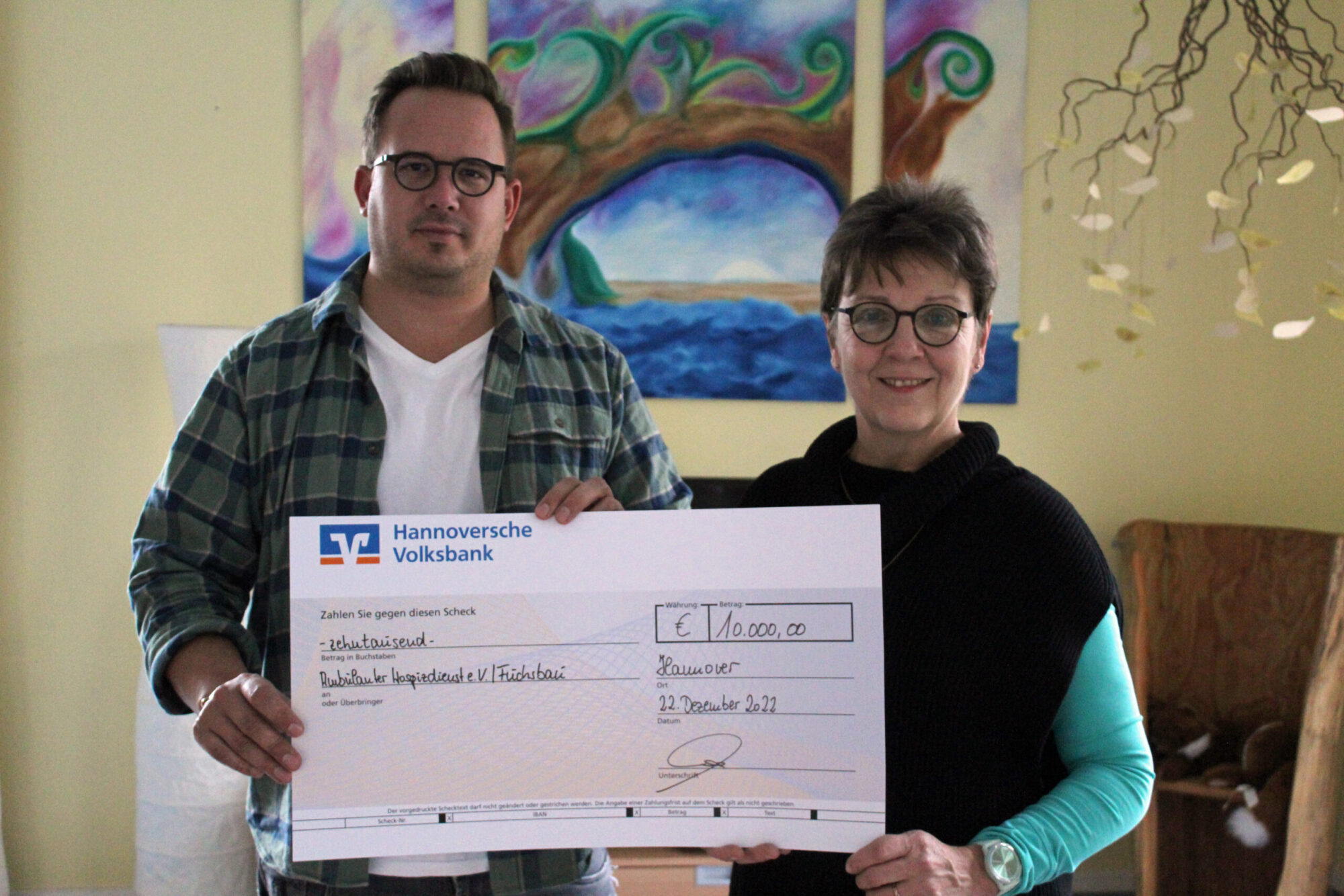 Auch Menschlichkeit muss finanziert werden.